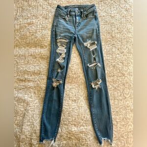 Size 000 American Eagle jeans.